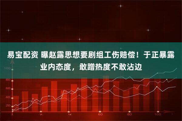 易宝配资 曝赵露思想要剧组工伤赔偿！于正暴露业内态度，敢蹭热度不敢沾边